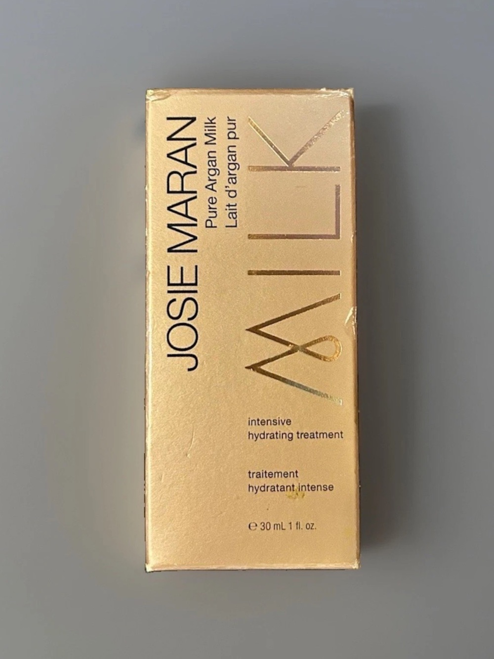 Rare Discontinued JOSIE MARAN Pure Argan Milk Serum 1oz Original Dropper - As Is